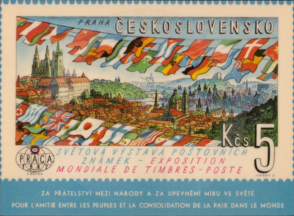 Znělka a slavnostní pochod Světové výstavy poštovních známek PRAGA 1962